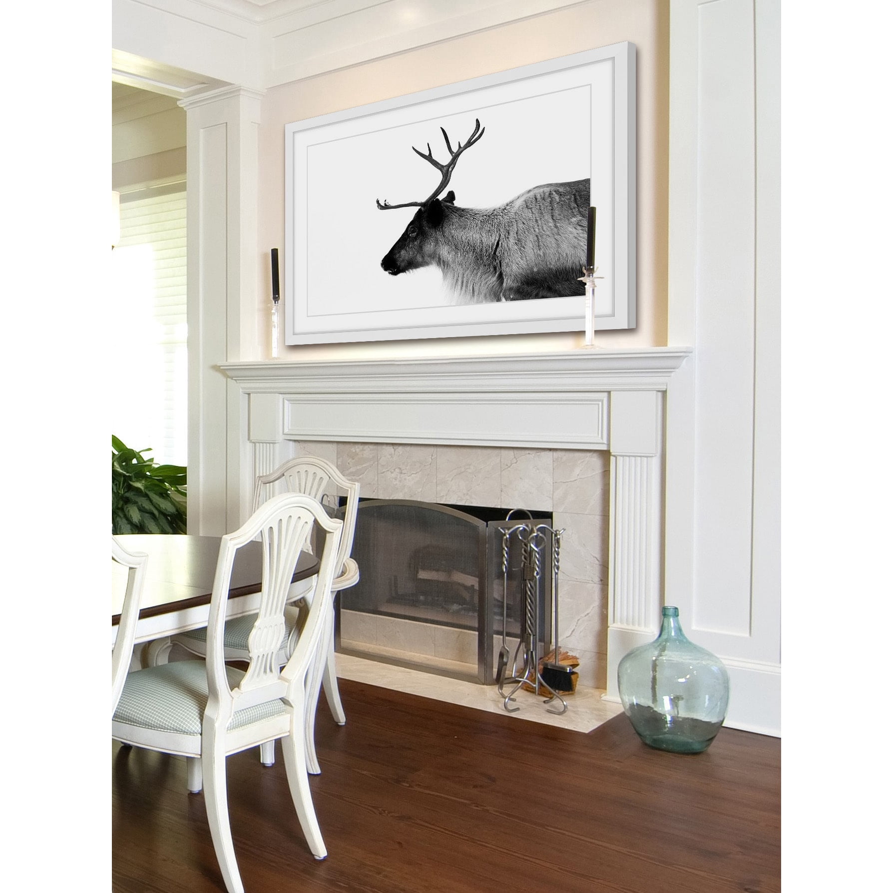 Marmont Hill "Antler Profile" Framed Painting Print