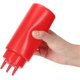 thumbnail image 4 of 3pcs seasoning bottle sauces bottle 3 hole condiment squeeze bottle with lid ketchup dispenser for dressing sauces ketchup, 4 of 5