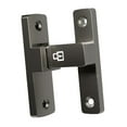 thumbnail image 4 of Pestillo de puerta de , cerradura de perno para puertas, herrajes de metal luminoso, pestillo abatible, cerradura de puerta de seguridad para Gris, 4 of 8