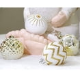 thumbnail image 5 of 30PCS Christmas Balls ,60MM Gold&White Painted Shatterproof Festive Wedding Hanging Ornaments Christmas Trees Decoration, 5 of 7