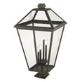 thumbnail image 2 of 4 Light Outdoor Pier Mount In Transitional Style-36.75 Inches Tall And 19.5 Inches Wide-Oil Rubbed Bronze Finish Z-Lite 579Phxlxr-533Pm-Orb, 2 of 2
