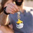 thumbnail image 4 of Small Stuffed Animals, Cute Penguin Plush Animal Toy Keychain Fluffy Key Ring, Penguin Key Ring for Backpack Decoration, 4 of 7