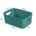 thumbnail image 1 of cesta de almacenamiento de escritorio Cesta de almacenamiento de escritorio Caja de almacenamiento de cosméticos PP Escritorios Organizador de artículos diversos con asa para el ANGGREK  Otros, 1 of 2