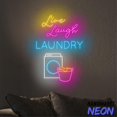 thumbnail image 5 of Handmadetneonsign Live Laugh Laundry Neon Sign, Laundry Service Led Sign, Laundry Wall Art, Home Wall Decor 90104, 5 of 5