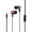 Hot Pink, variant on BotaniNest With Microphone Headphones HiFi Stereo Noise Isolating Ergonomic Sport Earphones