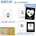 thumbnail image 3 of Zeokiar 4PS Paw Print Kit, Clean Touch Inkless Ink Pad for  Pawprints, Mess Free Inkless Hand and Footprint Kit, , Cat and Dog Paw  Nose Print Kit, Suitable for and Pets, 3 of 10