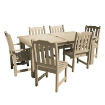 highwoodÂ® Eco-Friendly Lehigh 7pc Rectangular Dining Set 84" x 42"