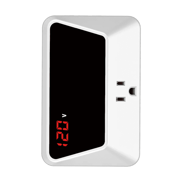 Regulador Voltaje Refrigerador Lavadora Tv Protector Voltaje Eo Safe Imports Blanco