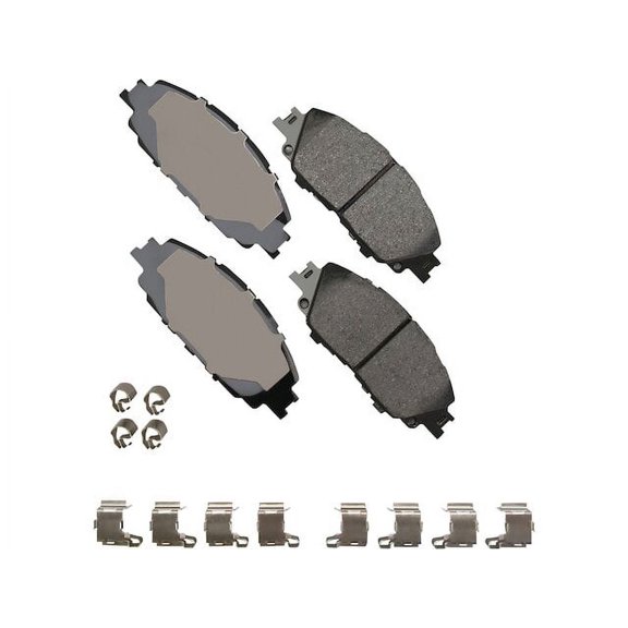 Front Brake Pad Set - Compatible with 2019 - 2022 Toyota Corolla 2020 2021