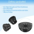 thumbnail image 4 of Uxcell Snap Bushing Grommet 0.43"(11mm) Mount Dia, 50Pack  Nylon Bushing Grommet, Black, 4 of 6