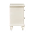 thumbnail image 4 of Chelsea Lane Elise 2-Drawer Nightstand End Table, White, 4 of 6