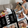 thumbnail image 4 of Custom Aunt Blanket, Gift for Aunt Mothers Day Customized Blankets with Photos, Birthday Gifts for Aunt, Best Aunt Ever Personalized Flannel Blanket with Photos Blankets, 4 of 5