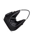 thumbnail image 2 of Qarigey Bolso de hombro de PU para mujer, para citas, escuela, oficina, compras, Picnic, viaje, almacenamiento de teléfono móvil, bolso de Bolsas de mensajero y de hombro Negro Qarigey AP012115-02, 2 of 6