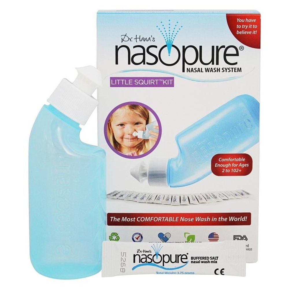 Nasopure Little Squirt Kit Nasal Wash System Walmart Com