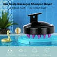 thumbnail image 4 of Scalp Massager,Hair Shampoo Brush Silicone Head Comb Scrubber Soft Silicone Head Brush Soft Silicone Head Comb Hair Ajcoflt Walory - Hair Montloxs Daseey, 4 of 7
