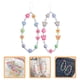 thumbnail image 5 of 2 piezas de cadena para teléfono con forma de corazón y flor de mariposa, cordón decorativo para teléfono móvil, correa de muñeca, 5 of 6