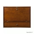 thumbnail image 4 of Brown Wall Mount Folding Desk, 4 of 5