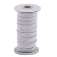thumbnail image 5 of 12mm ( 0.47 inch ) Wide Flat Elastic Waistband Elastic Band for Dressmaking / Tailoring / Sewing / crafts -dix Metres White, 5 of 8