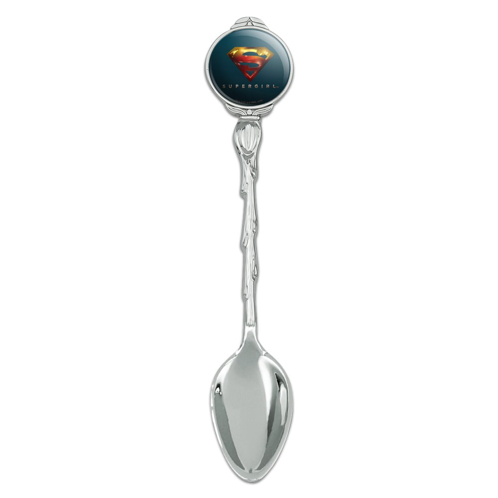 Supergirl TV Series Logo Novelty Collectible Demitasse Tea Coffee Spoon 