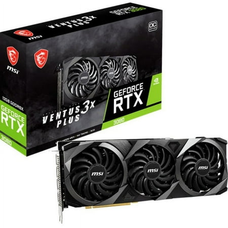 MSI Ventus GeForce RTX 3080 12GB GDDR6X PCI Express 4.0 Video Card RTX 3080 VENTUS 3X PLUS 12G OC LHR