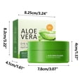 thumbnail image 3 of hnowkn Masque pour les Yeux à l'Aloe Vera - 60 Pcs Patchs sous les Yeux à l'Aloe Vera - Patchs sous les Yeux pour le Traitement des Cernes, des Poches et des Cernes, Réduit les Rides et les Ridules, Améliore et Raffermit la Peau des Yeux, 3 of 9
