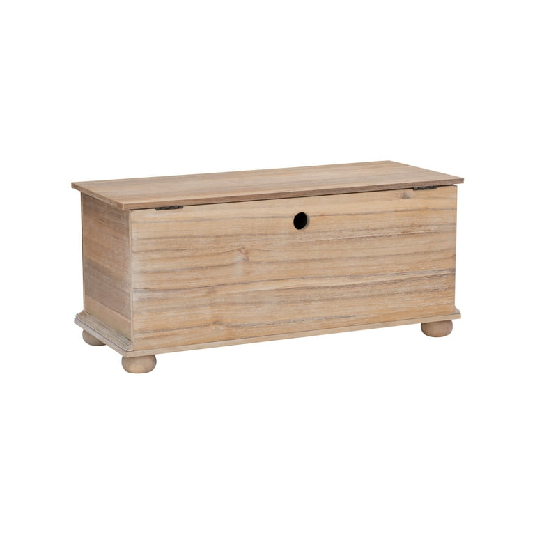 Debatin Cedar Storage Chest with Soft Close Hinges Natural