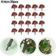thumbnail image 2 of MYG 20 Pcs Modèles d'Arbres Chemin de Fer Paysage Fleur Arbre Paysage 4cm Échelle HO O Z, 2 of 9
