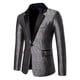 thumbnail image 5 of RKSTN Tuxedo Suits for Men 2PC Lapel Single Breasted Button Printed Dress Suit Sets Men's Turndown Regular Fits Floral Print Blazers and Pant 2 Piece Set Wedding Business Performance Prom Dress Set, 5 of 9