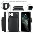 thumbnail image 4 of Funda tipo cartera para iPhone 11 con tarjetero y correa para el hombro para mujer, 4 of 5