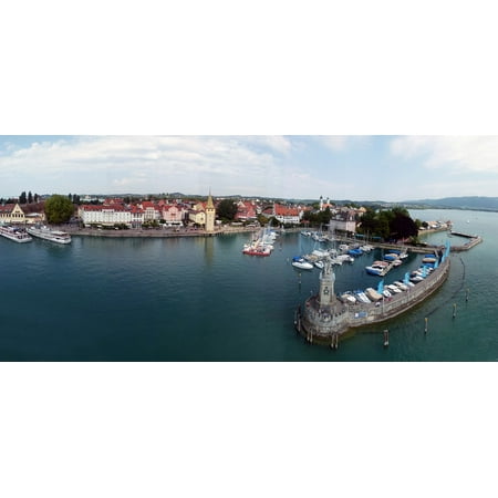 Holiday Spa - LAMINATED POSTER City Church Place Lindau Spa Recovery Holiday Poster Print 24 x 36
