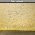thumbnail image 6 of Ambesonne Yellow Place Mats Set of 4, Floral Victorian Retro, Standard Size, Yellow, 6 of 6
