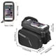 thumbnail image 2 of Waterproof Bicycle Frame Bag Double Pouch Bike Top Tube Bag MTB Mountain Bike Cycle Pannier Bag Touchscreen Phone Case, 2 of 5