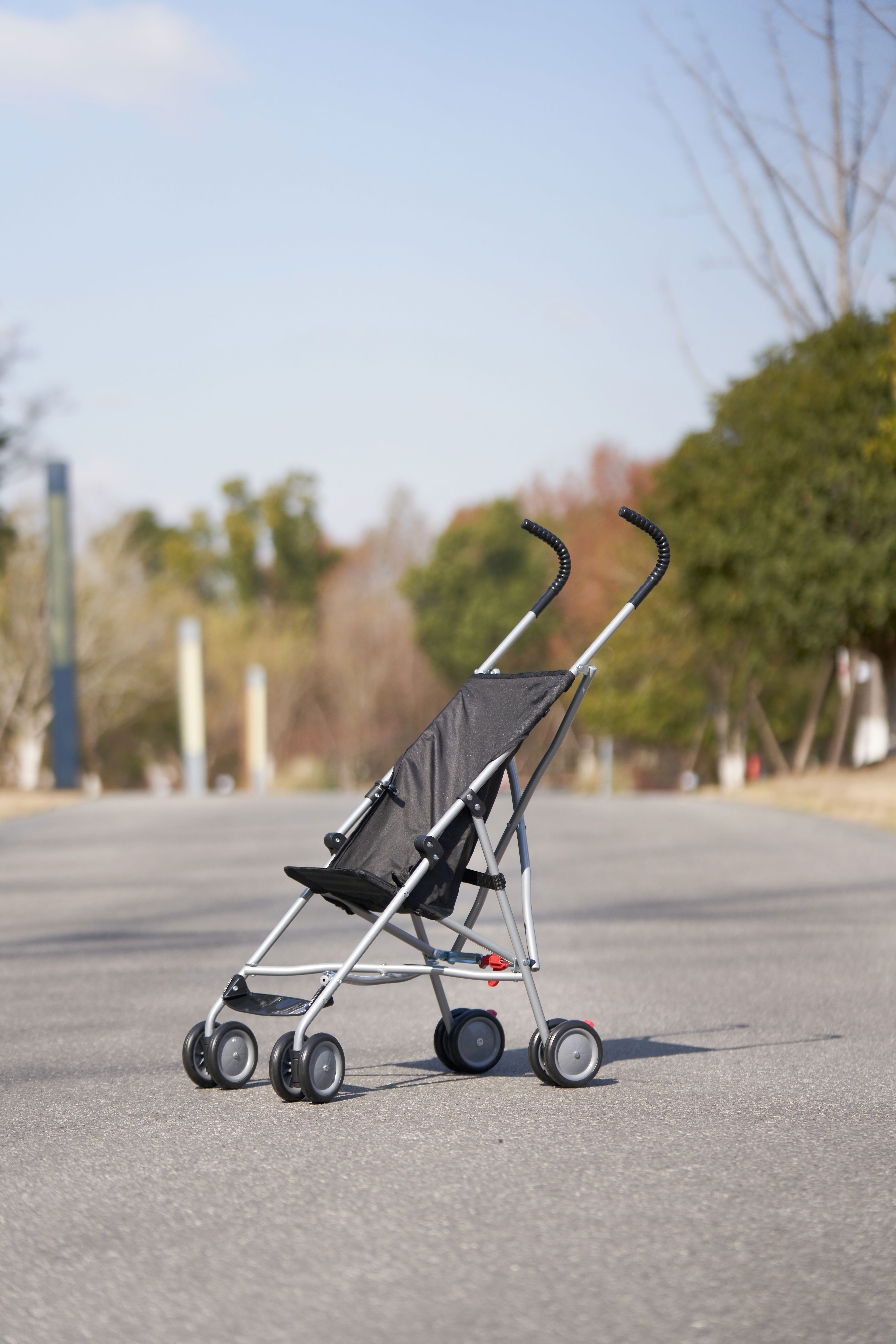PARENT’S CHOICE BABY UMBRELLA STROLLER, BLACK FOR BABY BOYS & GIRLS