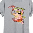 thumbnail image 3 of SpongeBob SquarePants - Tie Dye Patrick - Juniors Ideal Flowy Muscle T-Shirt, 3 of 6