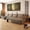 Beige, variant on 135.4" Large Cloud Modular Sectional Couch with Ottoman, Minimalist Upholstered Couches, Comfort U Shaped Sofa for Living Room,Deep Seat Corner Couch,No Assembly Required (Grey,Left Facing Chaise)