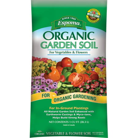 Espoma Company-Soils-Organic Garden Soil For Vegetables And Flowers 1 Cubic (Best Potting Soil For Vegetables)