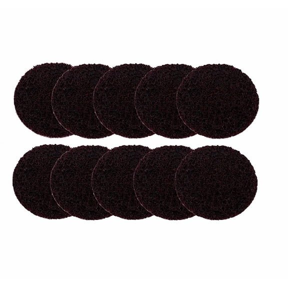 3m 07481 2" Medium Scotch Brite Roloc Discs Partial Box (10-discs)