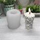 thumbnail image 2 of Molde cilíndrico 3D de silicona para velas de girasol, ideal para hacer jabón, pasteles, fondant, chocolate y helianthus., 2 of 5