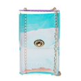 thumbnail image 1 of Mini bolso cruzado transparente con holograma para mujer, 1 of 5