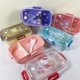 thumbnail image 4 of Sanrio My Melody Plastic Double-layer Separated Lunch Box, Kuromi Cinnamoroll Bento Box, 4 of 4