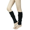 thumbnail image 6 of Dengjunhu 1 Pair Womens Fashion Leg Warmers Adult Ribbed Knitted Long Socks for Party Sports Casual Socks, 6 of 7