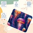 thumbnail image 3 of Jellyfish Printed Gaming Mousepad Desk Mat, Non-Slip Rubber Bottom Mouse Mat 8.3x9.8 Inch - Suitable for Office and Gaming, 3 of 6
