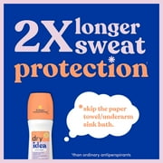 Dry Idea Roll-On Deodorant & Antiperspirant & Unscented for Sensitive Skin, 3.25 oz.