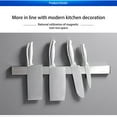 thumbnail image 6 of 304 Stainless Steel Magnetic Knife Bar - Use As Knife, Knife Rack, Knife Strip, Kitchen Utensil And Tool Knife Rack Without Punching Kit, Usupdd 2025 304 Stainless Steel Magnetic Knife, 6 of 6