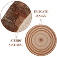 thumbnail image 2 of OFFIGAM 4-Piece Hand-Painted Round Wooden Keychain Set in Khaki, Craft Supplies for Custom Decoration and, 2 of 4