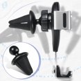 thumbnail image 3 of ZheElen Universal Cell Phone Holder Multi-functional Car Mount For All Devices Stable And Durable Alloy Silver, 3 of 6