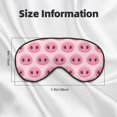 thumbnail image 4 of Uemuo Pig Nose Pattern Sleep Eye Mask - Light Blocking Sleep Mask Blocking Out Light Perfectly, Soft and Comfortable Night Eye Mask, Eye Blinder, 4 of 7