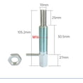 thumbnail image 4 of ZOUSSIQI Retractable Indexing Spring Plunger L Handle Assembly Bolt Accessories Direct Replaces Indexing Plunger Pin with Nut CA919-34751, 4 of 7