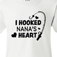 thumbnail image 4 of Inktastic I Hooked Nana's Heart with Fishing Rod Youth T-Shirt, 4 of 5