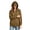 Coffee, variant on Womens Hoodie with Built-In Eye Mask Zip Up Long Sleeve Fleece Sweatshirts Casual Baggy Fall Winter Travel Jackets,Dark Gray